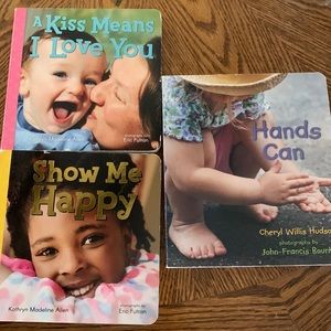 Montessori books with REAL photos- not animations!